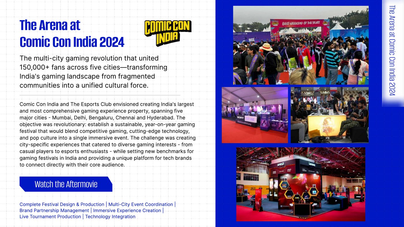 The Arena at Comic Con India 2024