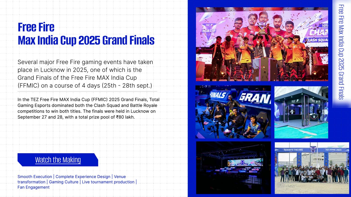 Free Fire Max India Cup 2025, Lucknow